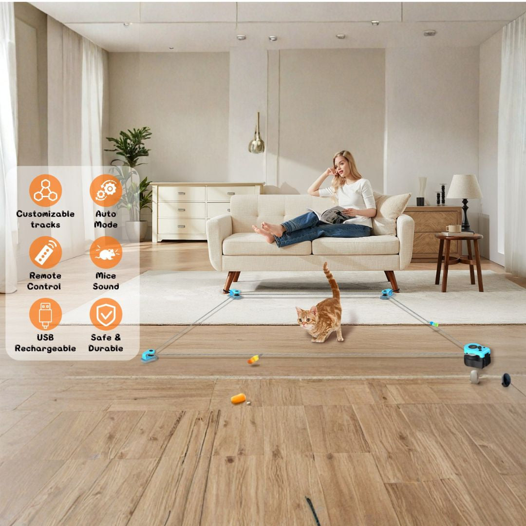 Cat Weight Loss Remote Control Sound Toy